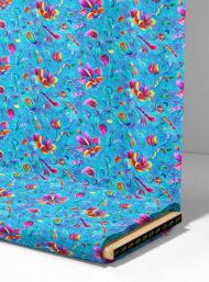 Petal flower style with blue,pink colors - Image 4