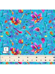 Petal flower style with blue,pink colors - Image 5