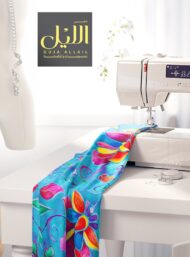 Petal flower style with blue,pink colors - Image 7