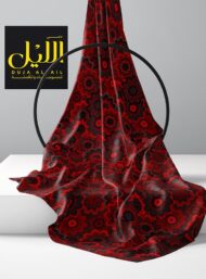 Bloom flower style with red, black colors - Image 2