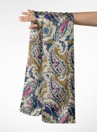 Petal flower style with brown,blue colors - Image 3