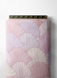 Petal flower style with pink,white colors