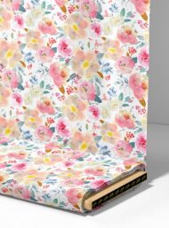 Bloom flower style with pink,white colors - Image 4