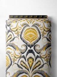 Floral classic style with yellow,black colors