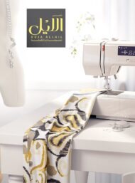 Floral classic style with yellow,black colors - Image 7