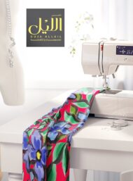 Bloom flower style with blue,green colors - Image 7