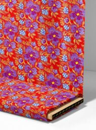 Bloom flower style with red,purple colors - Image 4