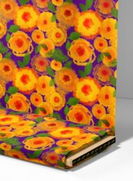 Petal flower style with yellow,green colors - Image 4