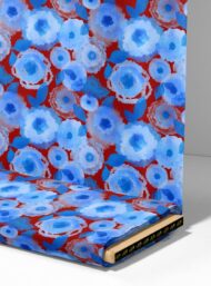 Bloom flower style with blue, red colors - Image 4