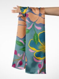 Petal flower style with pink,yellow colors - Image 3