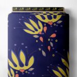 Petal flower style with yellow,orange colors