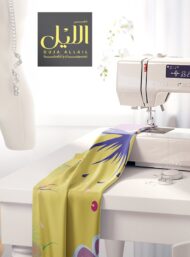 Bloom flower style with purple,green colors - Image 7