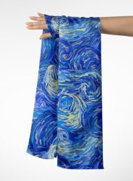 Wave ocean and sky style with blue colors - Image 3