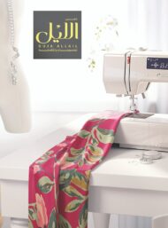 Leaf flower style with pink,green colors - Image 7