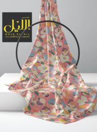 Bloom flower style with pink,green colors - Image 2