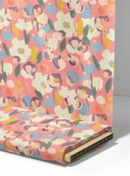 Bloom flower style with pink,green colors - Image 4