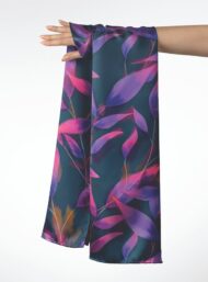 Leaf flower style with purple,pink colors - Image 3