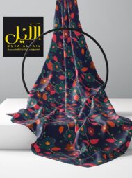 Leaf flower style with green,pink colors - Image 2