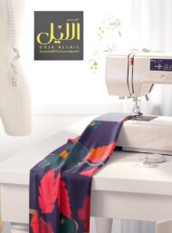 Leaf flower style with green,pink colors - Image 7