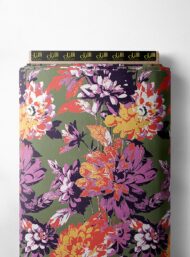 Petal flower style with pink,yellow colors