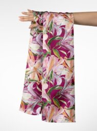 Bloom flower style with pink,green colors - Image 3