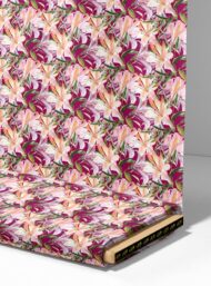 Bloom flower style with pink,green colors - Image 4