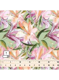 Petal flower style with pink,green colors - Image 5