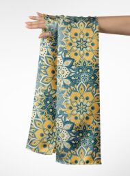 Petal flower style with yellow,blue colors - Image 3