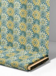 Petal flower style with yellow,blue colors - Image 4