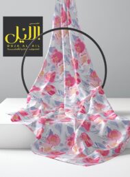 Petal flower style with pink,green colors - Image 2