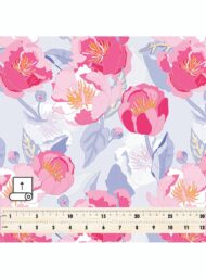 Petal flower style with pink,green colors - Image 5