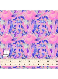 Bloom flower style with pink,green colors - Image 5