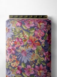 Petal flower style with pink,purple colors