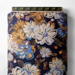 Bloom flower style with white,brown colors