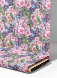 Bloom flower style with pink,green colors - Image 4