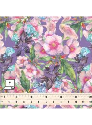 Bloom flower style with pink,green colors - Image 5