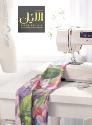 Bloom flower style with pink,green colors - Image 7