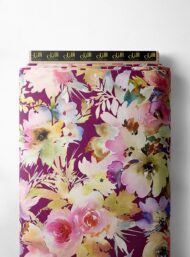 Petal flower style with pink,yellow colors