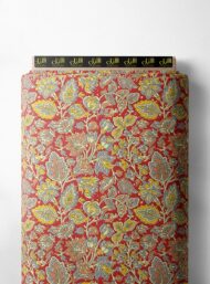 Leaf flower style with red,yellow colors