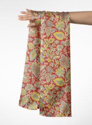 Leaf flower style with red,yellow colors - Image 3