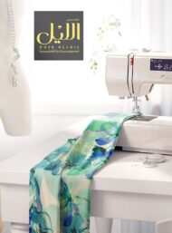 Bloom flower style with blue,green colors - Image 7