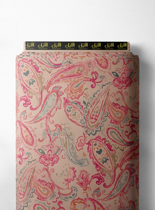 LAI02-0124_1-1.jpg Petal flower style with pink,red colors - Image 1