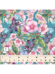 Petal flower style with pink,green colors - Image 5