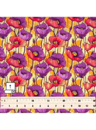 Petal flower style with red,purple colors - Image 5