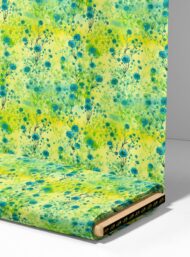 Bloom flower style with blue,yellow colors - Image 4