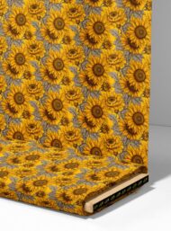 Sunflower flower style with yellow,brown colors - Image 4