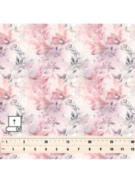 Bloom flower style with pink,white colors - Image 5