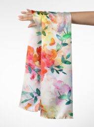 Bloom flower style with red,green colors - Image 3