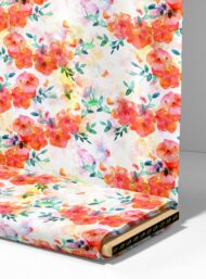 Bloom flower style with red,green colors - Image 4