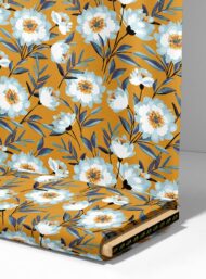 Petal flower style with blue,white colors - Image 4